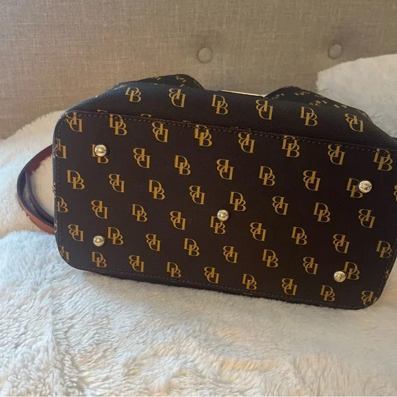 Dooney & Bourke Gretta Mini Barlow in Brown Tmoro - Picture 11 of 15